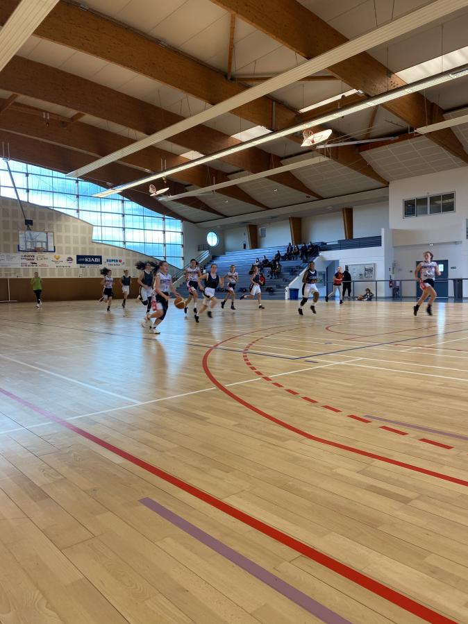 Match amical U18F2 victoire 12 pts contre Bruz 2