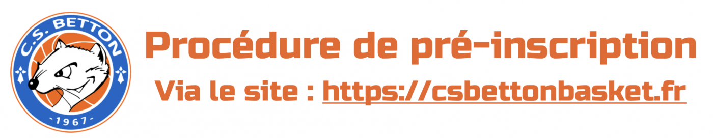 Mode d'emploi Pré-inscriptions sur le site 2022-2023
